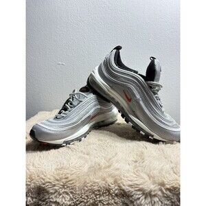 Nike Air Max 97 Silver Bullet 2022 DQ9131-002 Metallic Silver White Red Sneaker